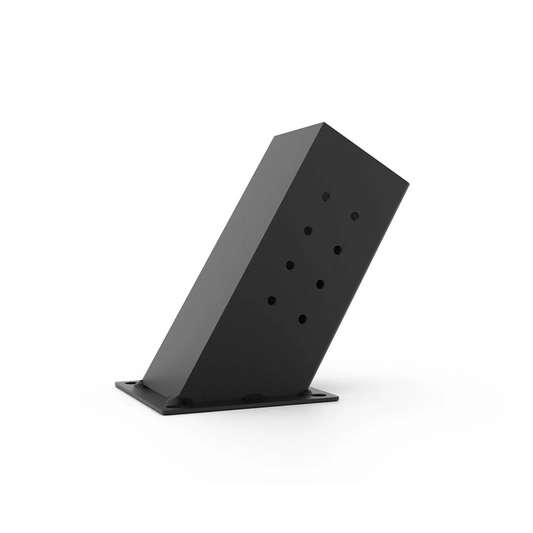 Angle Wall Bracket for attachment to wall or house