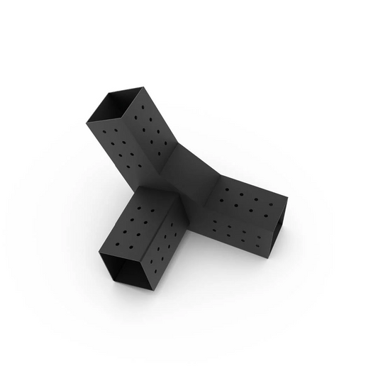 Angle End 3 way Bracket