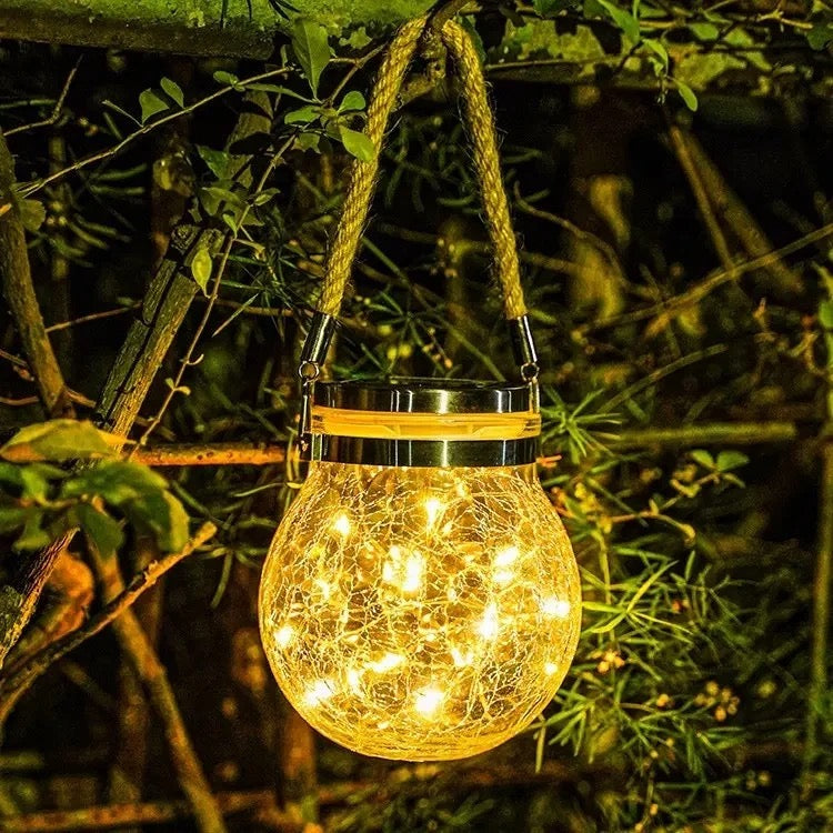 Hanging Solar Jar Light