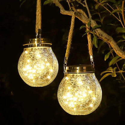 Hanging Solar Jar Light