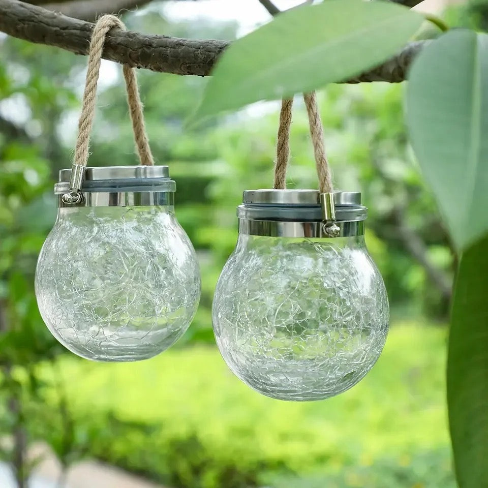 Hanging Solar Jar Light